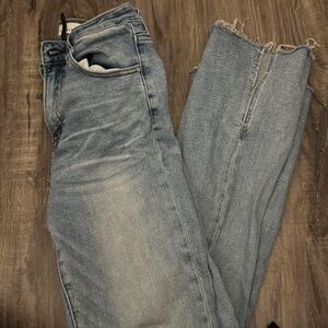 Women's Boot Cut Jeans in Light Blue